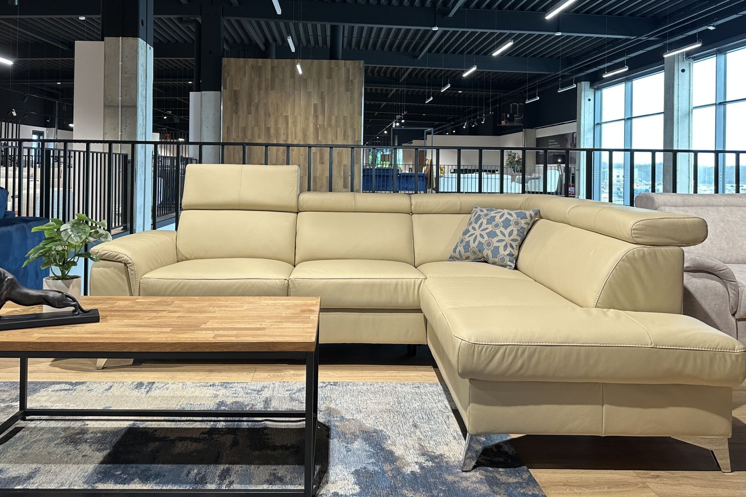 Narożnik z funkcja relaks LUPO Des Sofa Line 